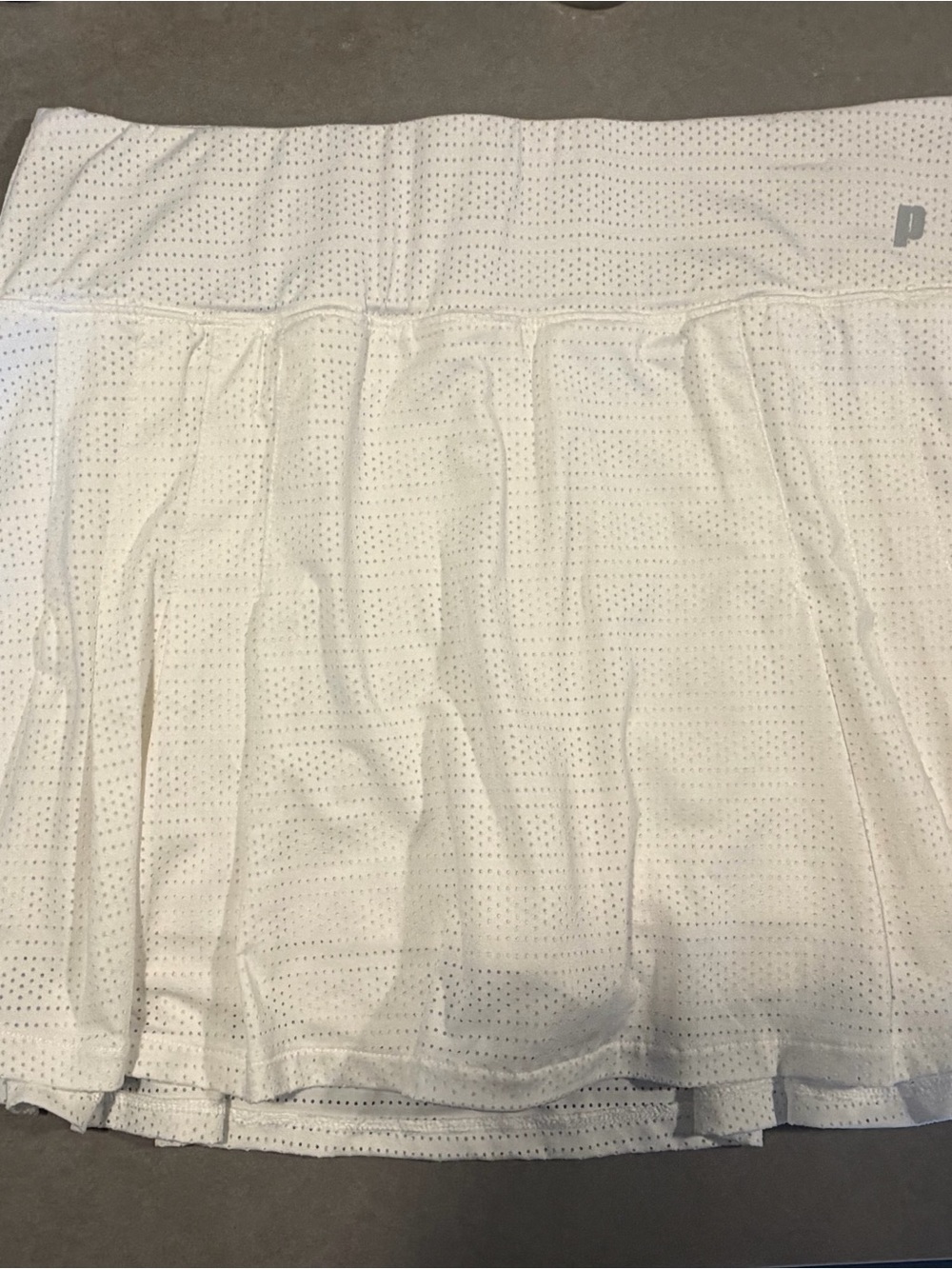 Prince Perforated Tennis Skirt, Size M
